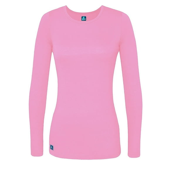 Adar Underscrubs for Women - Long Sleeve Underscrub Comfort Tee