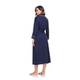 thumbnail image 2 of MAYFISH Women's 100% Cotton Robes Lightweight Kimono Long Soft Bathrobe for Women with Pockets(NavyBlue,2XL), 2 of 6