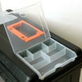 thumbnail image 4 of Homak Manufacturing 16 in. Plastic Toolbox w/ Beveled Lid, 4 of 9