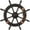 Assorted Color, variant on Eease Rustic Ship Wheel Nautical Beach Wooden Wall Hanging Ornament (Assorted Color)