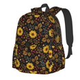 thumbnail image 1 of Disketp Sunflowers Leaves Mochila Escolar de Gran Capacidad y Peso Ligero, Mochila de Viaje Ideal para Escuela, Trabajo y Uso Diario, Cómoda y con Estilo, 1 of 8
