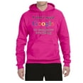 thumbnail image 2 of I Don't Need Google My Mom Knows Everything Unisex Graphic Hoodie Sweatshirt, Fuschia, Medium, 2 of 3