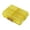 Yellow, variant on Shoreew Pill Case Secure Buckle Close 8 Compartments Pill Dispenser with Removable Lids Travel Pill Organizer