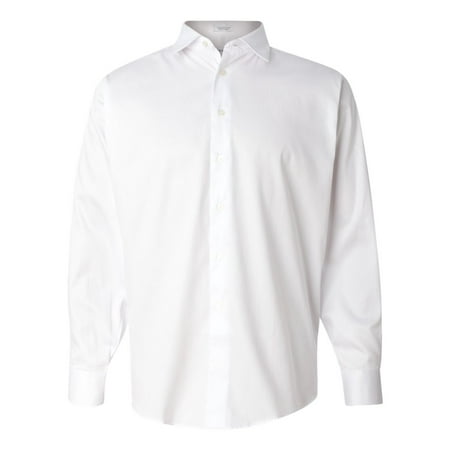 13CK010 Men's Cotton Stretch Shirt - White - XXX-Large