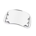 thumbnail image 3 of Deflector de viento para parabrisas de motocicleta, reemplazo premium de fácil instalación, retrovisor Transparente 3 mm de espesor, 3 of 9