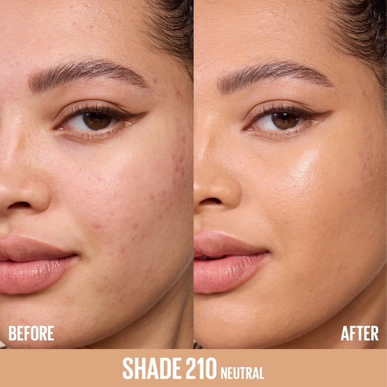 Maybelline Lifter Plump & Glow Foundation, 210 Neutral, 1pc