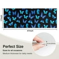 thumbnail image 5 of Black Blue Butterfly Pattern Kitchen Rug Mat,Kitchen Runner Rugs Non Skid Washable,Decorative Kitchen Floor Mats for Kitchen,Sink,Laundry,17"X47", 5 of 5