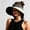 1, variant on Women‘s Summer Sun Hat – Wide Brim Straw Beach Hat, Adjustable Drawstring, Foldable, for Vacation, Garden, Hiking