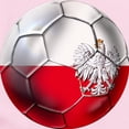 thumbnail image 2 of CafePress - Poland Football Infant Bodysuit - Baby Light Bodysuit, Size Newborn - 24 Months, 2 of 4