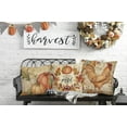 thumbnail image 6 of Fall Pillow Covers Vintage Farmhouse Fall Pumpkin Sunflower Rooster Throw Pillow Cases Autumn Thanksgiving Grateful Decoration for Home Decor Cushion Covers, 18x18inch, 6 of 7