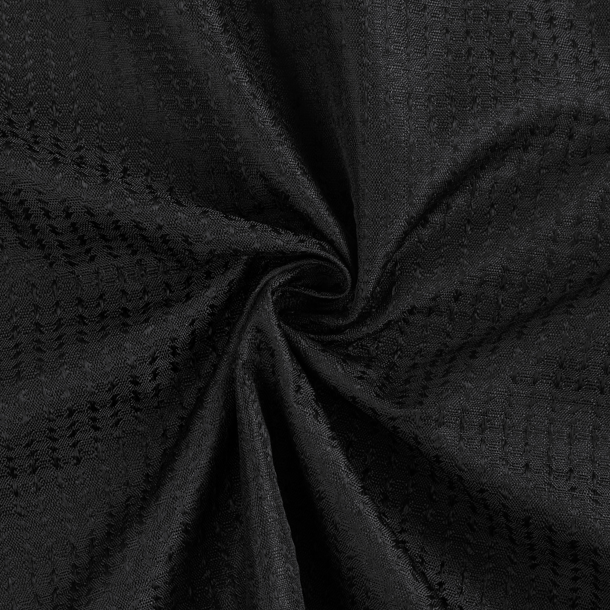 Sun Zero Vance 2-Piece 100% Blackout Curtain Panel Pair, Black photo 7