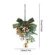 thumbnail image 3 of Diseño de Escena Navideña, Árbol de Navidad, Lazo, Piñas, Decoración, Campanas, Colgante, Decoración Del Lugar, Adornos, 3 of 6