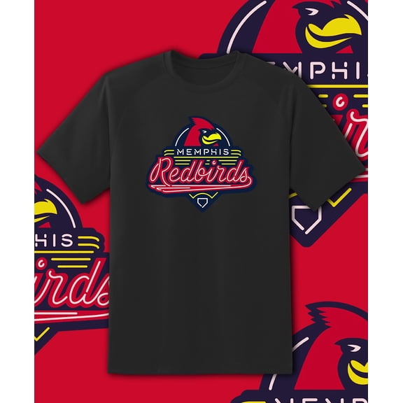 Memphis Redbirds Milb Team Logo T Shirt Youth M - Adult 6XL Fast Ship!