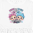 thumbnail image 4 of Inktastic Pink or Blue Your Big Sister Loves You Gender Reveal Girls Toddler Dress, 4 of 5