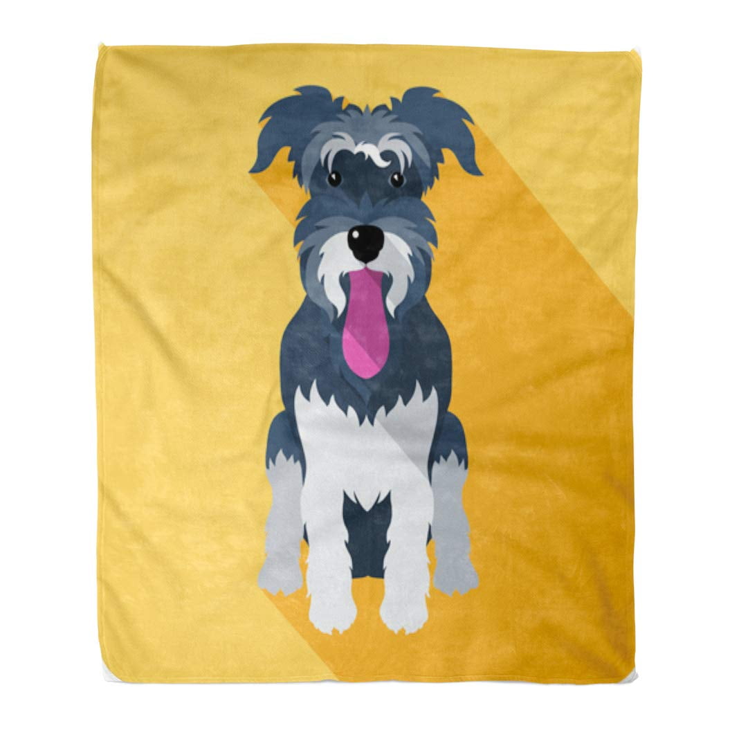 Miniature schnauzer blanket hotsell