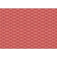 thumbnail image 1 of Ahgly Company Tapis d'Intérieur Rectangulaires Transitionnels Rouges Lavables à la Machine, 2 Pieds x 5 Pieds, 1 of 7