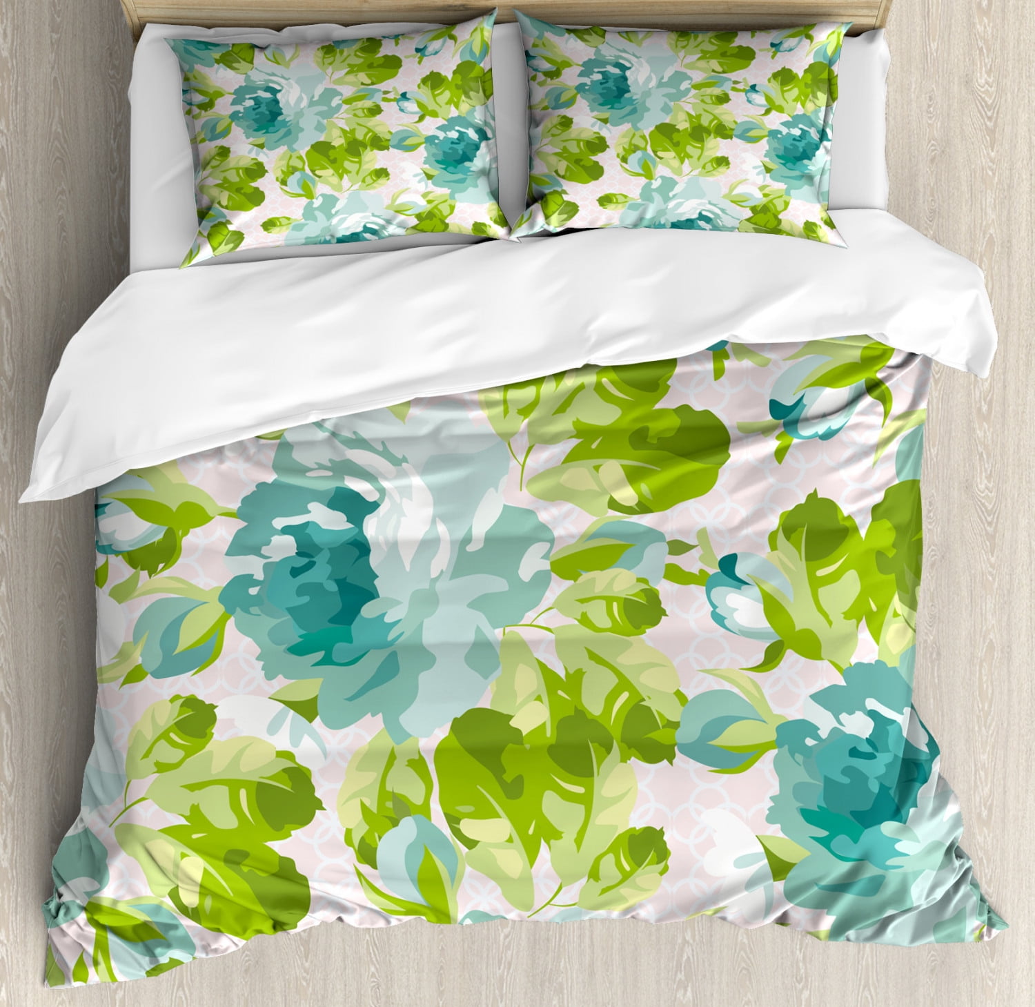 turquoise shabby chic bedding