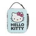thumbnail image 2 of Hello Kitty Insulated Lunch Box Reusable Thermal Cooler Lunch Bag Work Food Picnic Container Tote Bags, 2 of 9