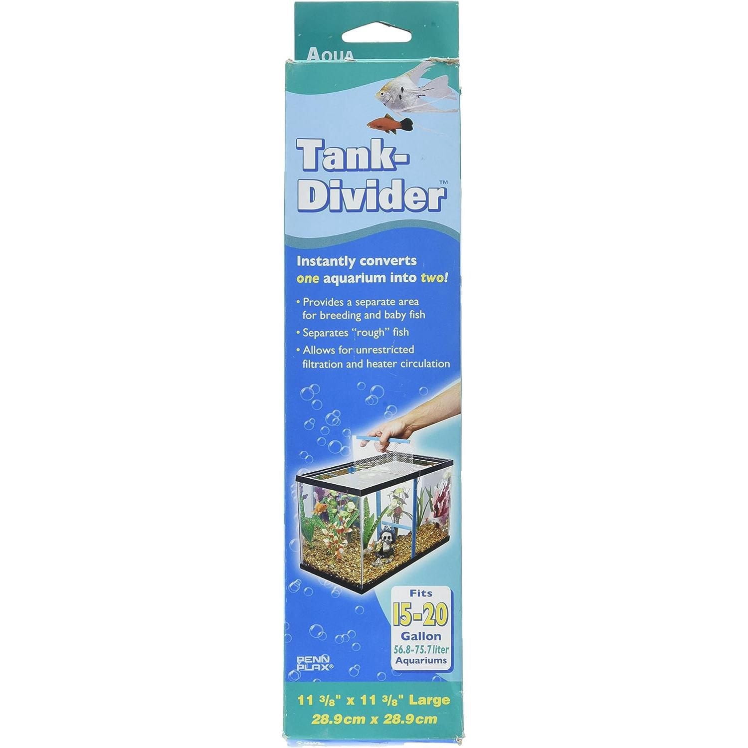 Curated visual reference: Fresh Look at Penn Plax Large Tank Divider For Aquariums
