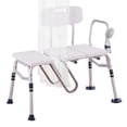 thumbnail image 2 of VEVOR Height Adjustable Tub Transfer Bench - Bathtub Shower Seat for Seniors, 400 lbs Capacity, 2 of 12