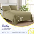 thumbnail image 3 of Sábanas Sweet Home Collection Supreme King Size Sage, 3 of 6