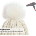 thumbnail image 4 of Gorro de invierno para mujer con forro de satén y puño de piel sintética Sailing Electrónica, 4 of 5