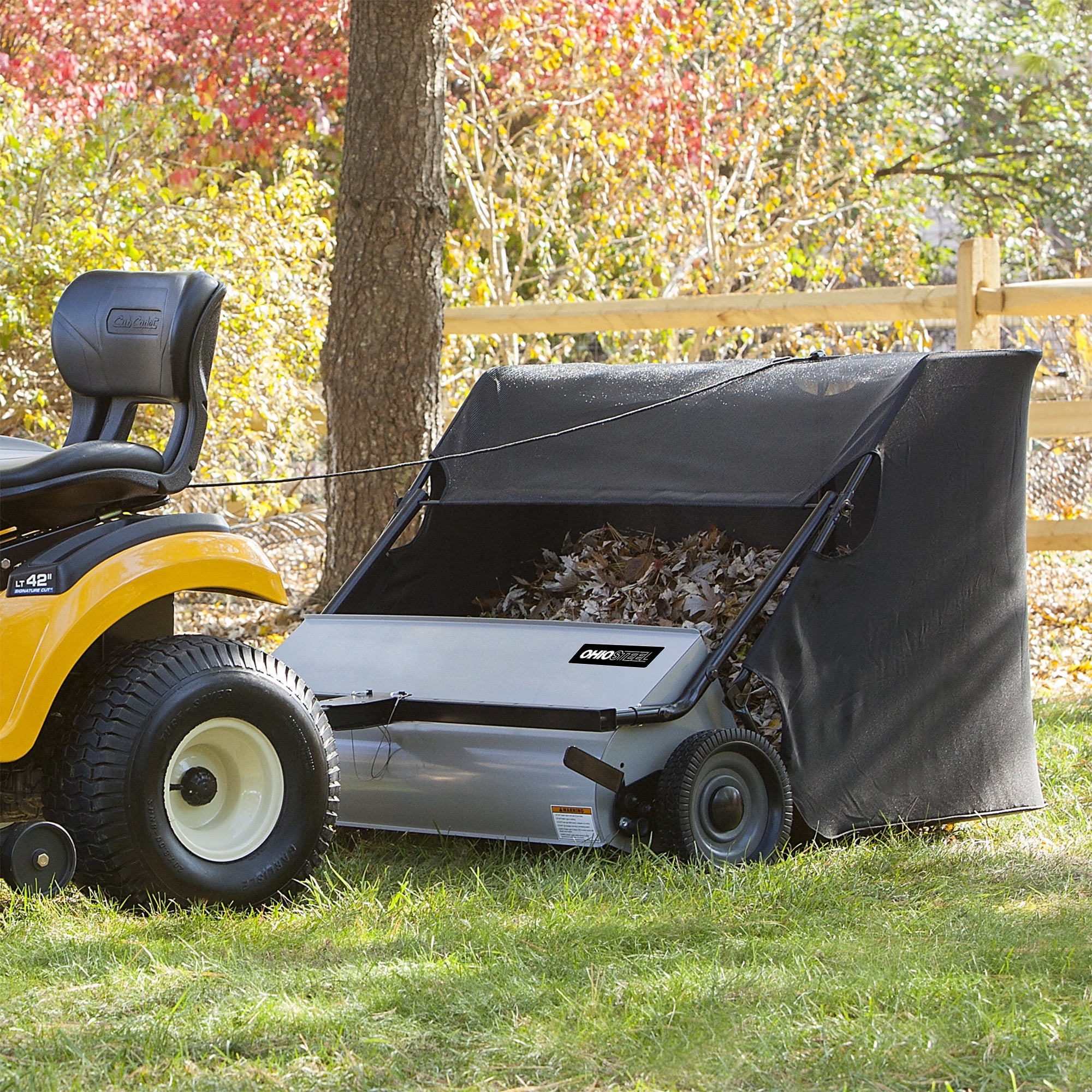 Ohio Steel 50"/26 CF Lawn sweeper