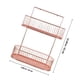 thumbnail image 5 of WRITWAA Rack Para Especias De Hierro Resistente Color Oro Rosa Con Fácil Instalación Para Cocina Y, 5 of 6