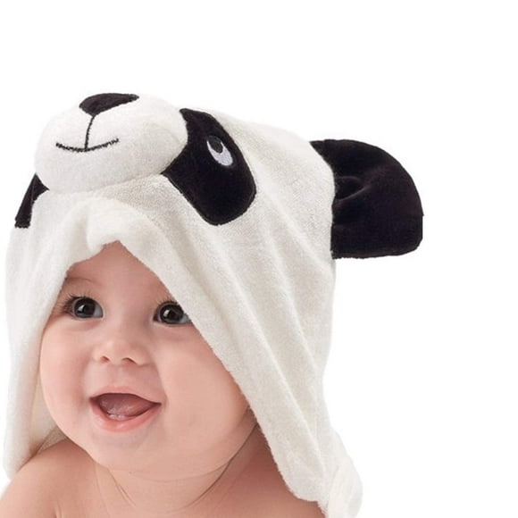 Toalla con Capucha para Bebé HIPHOP PANDA 95x95 cm Rayon de Bambú
