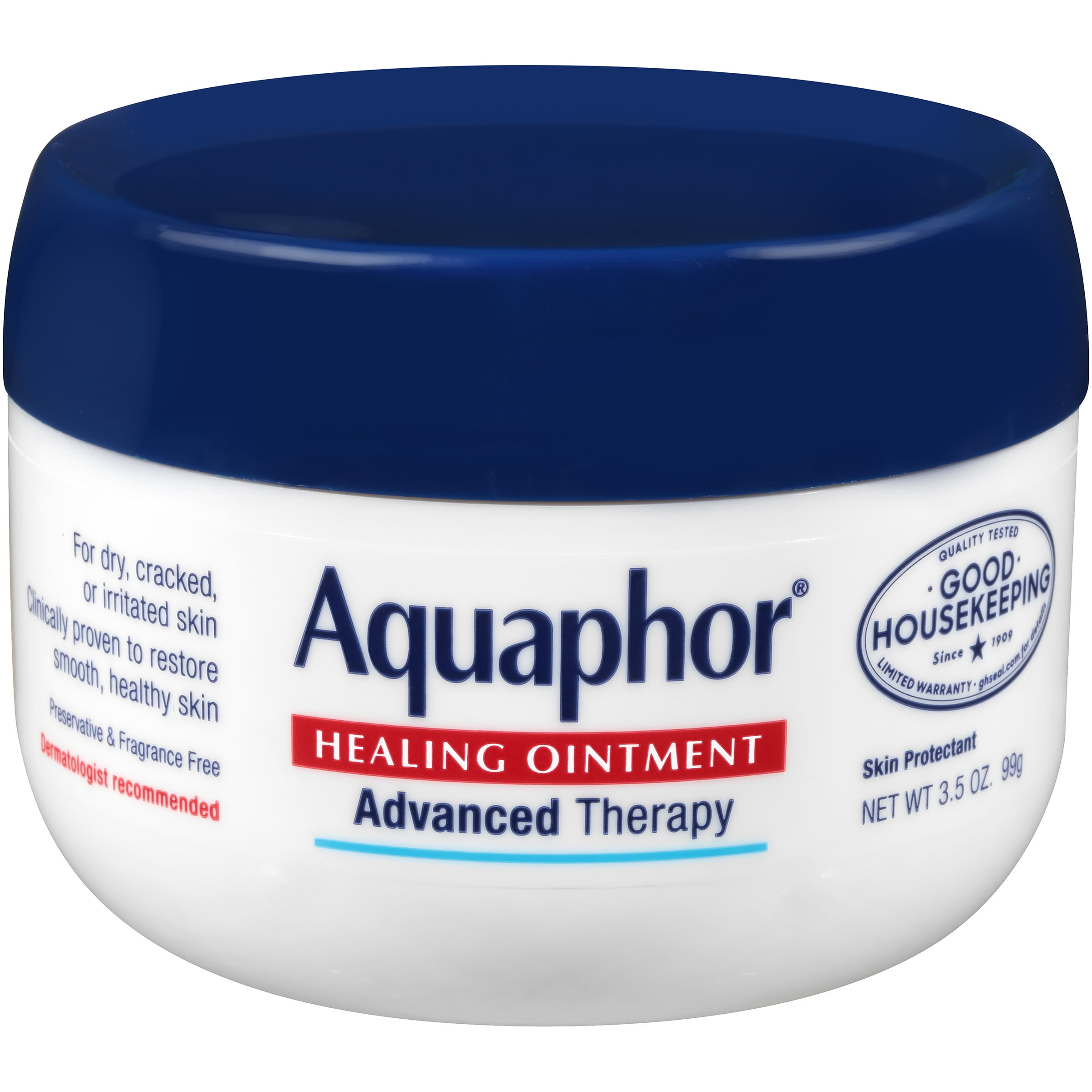 Aquaphor Advanced Therapy Healing Ointment Skin Protectant 3.5 oz. Jar ...