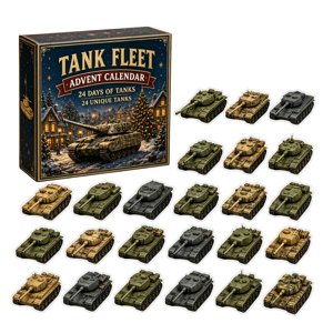 Advent Calendar 2026 Tank Advent Calendar 2026 Vehicle Advent Calendar Mini Vehicle Advent Calendar Christmas Countdown Calendar Cars Advent Calendar