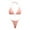 Pink, variant on adviicd Womens Swimsuit Women's High Cut String Triangle Bikini Set Swimsuits Sexy Bathing Suits 2 Piece (White,S)