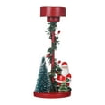 thumbnail image 3 of Menolana Christmas Candle Holder Candle Stand Ornament Party,Home Decor,Christmas Tealight Holder,Candleholder Centerpiece for Desktop Santa Claus, 3 of 8