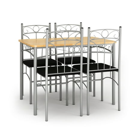 Costway 5 Piece Dining Set Table 4 Chairs Kitchen Breakfast Furniture With Metal Legs Canada Costway 5 Piece Dining Set Table 4, Kitchen 038 Dining Room Table