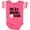Football Pink and White, variant on Inktastic My 1st Baseball Season Boys Baby Bodysuit