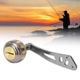 thumbnail image 1 of Metal Reel Handle Knob Grip Replacement for Baitcasting Drum Reel, 360 Rotating Rocker Arm with Easy Installation, 1 of 8