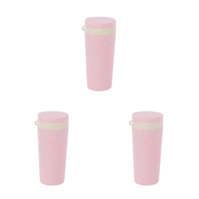 Yuarrent Botella deportiva de trigo con tapa Buen sellado Hervidor de leche de agua Vaso de coche Vaso de gran capacidad Vaso de viaje Picnic Type1 NO1