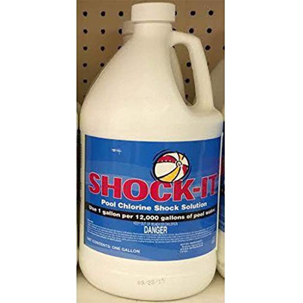 Olympic 4 Gallons of ShockIt Liquid Chlorine Pool Shock