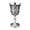 Silver, variant on Wine Glass Cups Metal Shot Glass Exquisitedly Crystal Accented Medieval Goblets For And Celebration