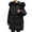 Black-01, variant on HTNBO Womens Parka Casual Long Outwear Winter Hooded Coat Female Winter Jacket Women Winter Down Cotton Jackets Coats