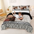 thumbnail image 3 of Feelyou 3D Brown Horse Full Size Comforter Sets, Hippie Bedding Sets, 3 Pieces, 3 of 7
