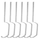 thumbnail image 3 of GOOHOCHY Soporte para canaletas (6 unidades): resistente, para techos, lluvia, para el flujo de agua, para aplicaciones domésticas e industriales, con estructura de hierro., 3 of 8