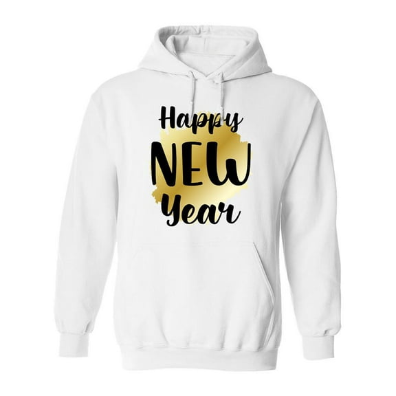 Happy New Year Hoodie Women -SPIdeals Designs, Female 3X-Large