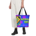 thumbnail image 4 of Lsque Geometry Dash Pattern Beach Tote,Shoulder Handbag,Spacious Tote Bag,Lightweight Travel Bag,Versatile Shopping Bag, 4 of 6