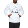 thumbnail image 2 of Reebok Mens and Big Mens Active Pullover Fleece Hoodie, Up to 3XL, 2 of 5