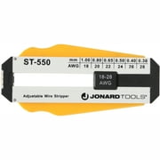 Jonard Tools ST-550, Adjustable Stripper 18-28 AWG