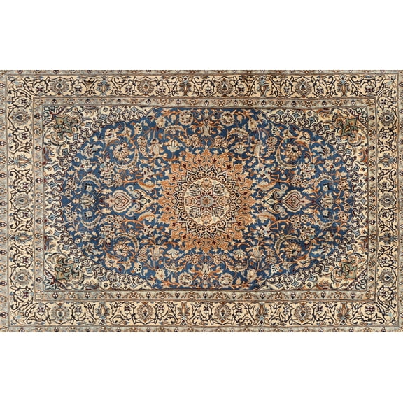 Ahgly Company Machine Washable Indoor Rectangle Traditional Coffee Brown Area Rugs, 5' x 7'