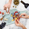thumbnail image 4 of Science Cutting Board, Structure of the Heart Human Body Anatomy Organ Veins Cardiology, Decorative Tempered Glass Cutting and Serving Board, Wine Bottle Shape, Multicolor, by Ambesonne, 4 of 5