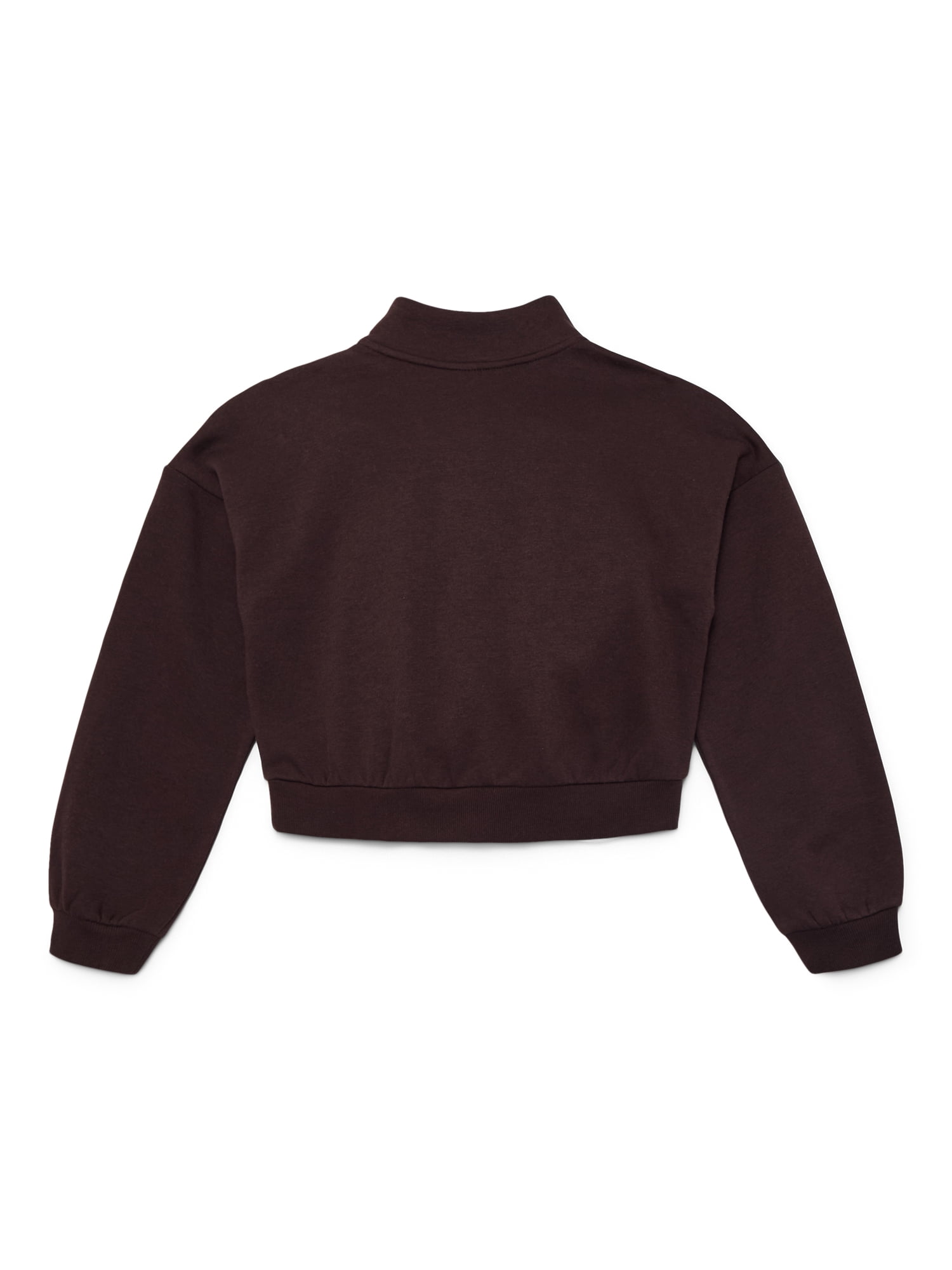 Weekend Academy Girls Fleece Quarter Zip Sweatshirt, Sizes 4-18
