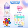 thumbnail image 2 of Set de accesorios Pedolltree Reborn Baby Dolls, 5 piezas, 43-60 cm, 2 of 6